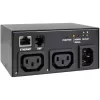 Inter-Tech SD-1021 PDU 2 vahelduvvoolu pistikupesa Must lülitatav