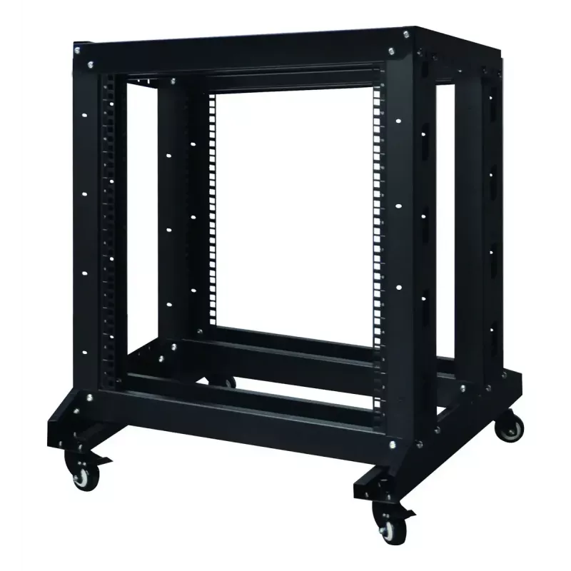 Vabalt seisev rack Inter-Tech SRB-6612 12U Must 400kg kandevõime