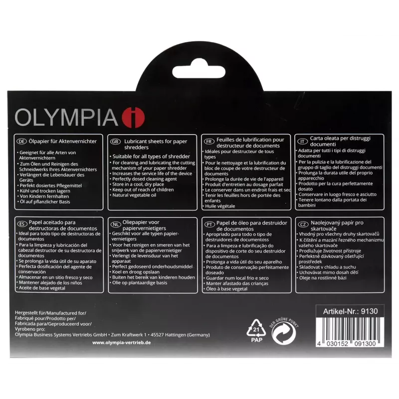 Määrdeõli Olympia 9130