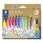 Viltpliiats Staedtler Noris jumbo 328-B, 12 tk