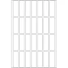 Mitmeotstarbelised sildid HERMA 13x40 mm valged Movables/eemaldatav paber matt 896 tk