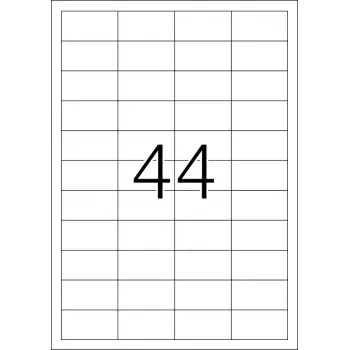 Isekleepuv printerisilt HERMA Labels Premium A4 48,3x25,4 mm