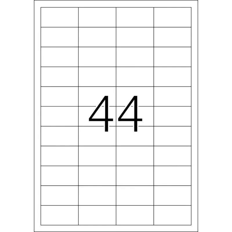 Isekleepuv printerisilt HERMA Labels Premium A4 48,3x25,4 mm