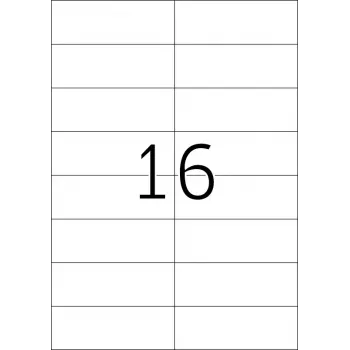 Isekleebitav printerisilt HERMA Labels Premium A4 105x37 mm
