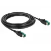 Toitekaabel DeLOCK 85495 must 4 m PoweredUSB