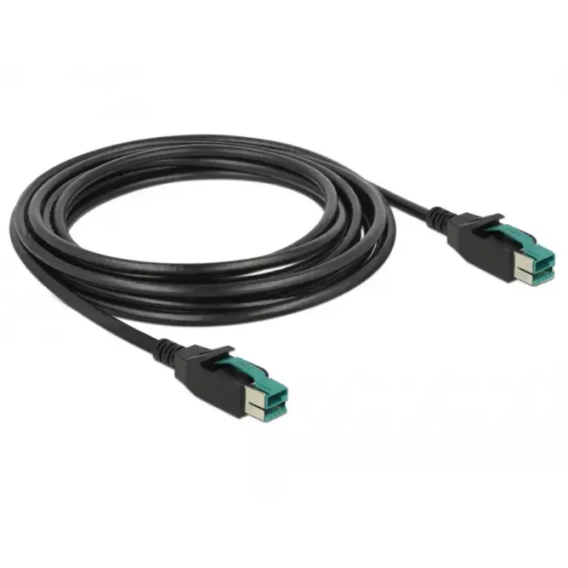 Toitekaabel DeLOCK 85495 must 4 m PoweredUSB