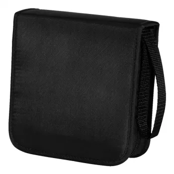 Hama CD Wallet Nylon 40, must 50 plaati