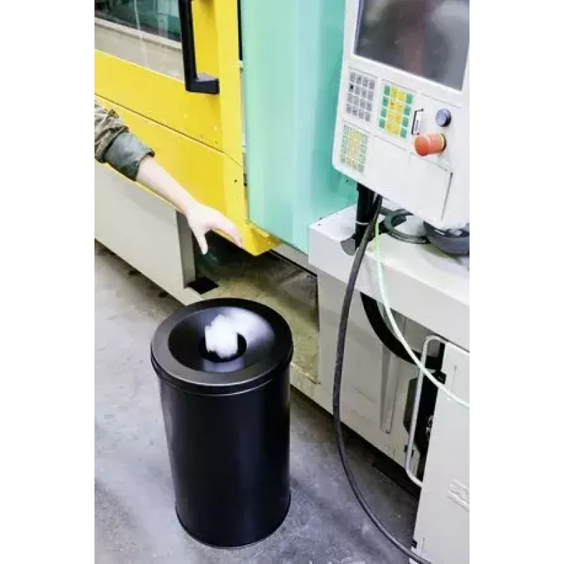 Ümmargune terasest prügikast Durable 3307-01 60 L