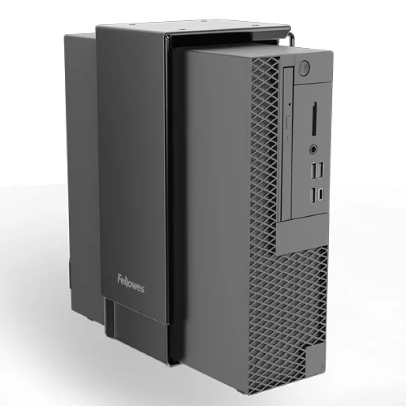 Fellowes 100136875 protsessori hoidik lauaalune protsessori hoidik must
