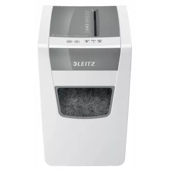 Leitz IQ õhuke kodukontori paberipurustaja P4, ristlõikus, 22 cm, 4 x 28 mm, 23 L, 225 lehte, 58 dB