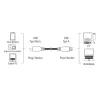 Hama 0,75 m, USB2.0-A/USB2.0 Micro-B USB-kaabel USB A Micro-USB B Must