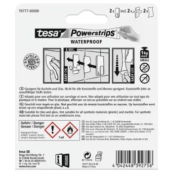 Rätikukonks TESA 59777-00000 Metalne Sisekaks 2 tk