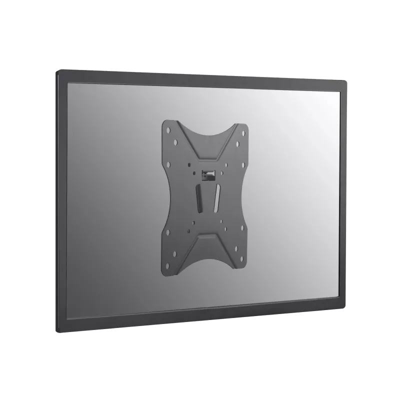 Equip 23-tolline kuni 42-tolline õhuke teleri seinalkinnitusklamber, 106,7 cm (42 tolli), 75 x 75 mm, 200 x 200 mm, -12 - 3°, teras, must