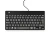 R-Go Tools Ergonoomiline klaviatuur R-Go Compact Break, kompaktne klaviatuur pausitarkvaraga, QWERTY (Põhjamaade), juhtmega, must