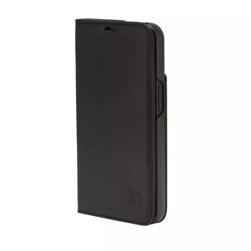 Folio Case JT BERLIN BookCase Tegel Must for iPhone 15 Pro 15.5 cm