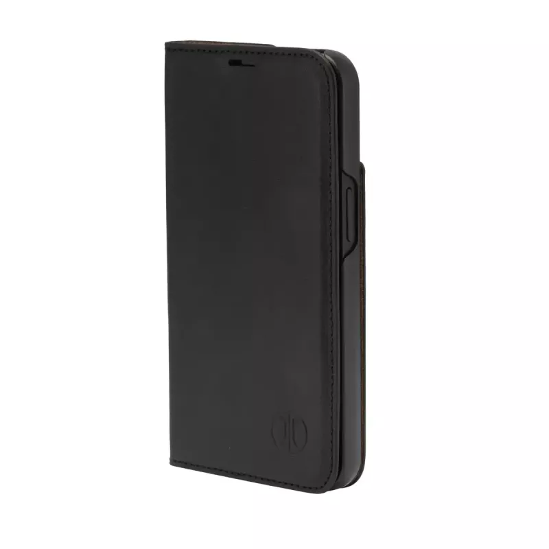 Folio Case JT BERLIN BookCase Tegel Must for iPhone 15 15.5 cm