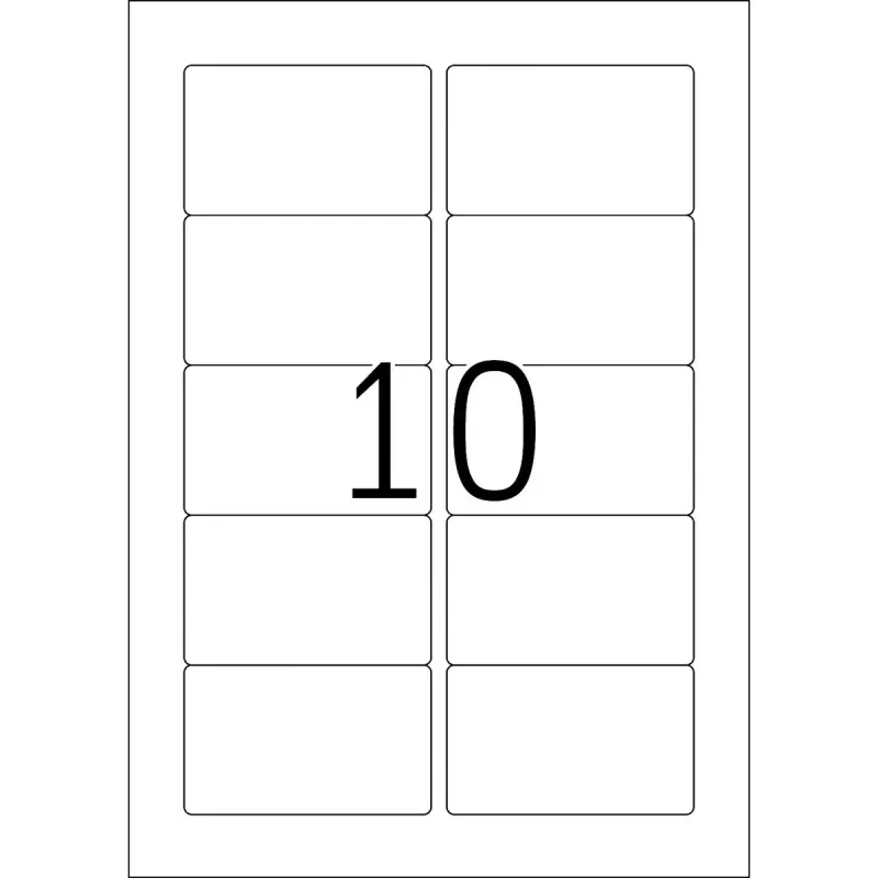 Isekleepuv printerisilt HERMA Labels Premium A4 83,8x50,8 mm