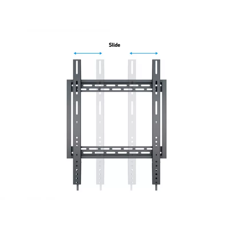 Multibrackets M Universal HD Portrait seinakinnitus 60-tolliste kuni 100-tolliste ekraanide jaoks, VESA 200x200–400x600, koormus 100 kg, must
