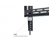 Multibrackets M Universal HD Portrait seinakinnitus 60-tolliste kuni 100-tolliste ekraanide jaoks, VESA 200x200–400x600, koormus 100 kg, must