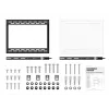 Multibrackets M Universal HD Portrait seinakinnitus 60-tolliste kuni 100-tolliste ekraanide jaoks, VESA 200x200–400x600, koormus 100 kg, must