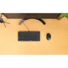 Manhattan õhuke Wired USB Mini klaviatuur, 12 Multimedia/Function Keys, Built-in 1.5 m (5 ft.) USB-A kaabel, Compact, Low-Profile Format, for PC and Laptop, Must