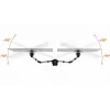 Monitorikinnitus Durable 509523 27-tolline seinale hõbedane klamber 8 kg