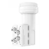 Hama 00205376 madala müratasemega plokialandusmuundur (LNB) 10,7–12,75 GHz, valge
