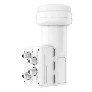 Hama 00205376 madala müratasemega plokialandusmuundur (LNB) 10,7–12,75 GHz, valge