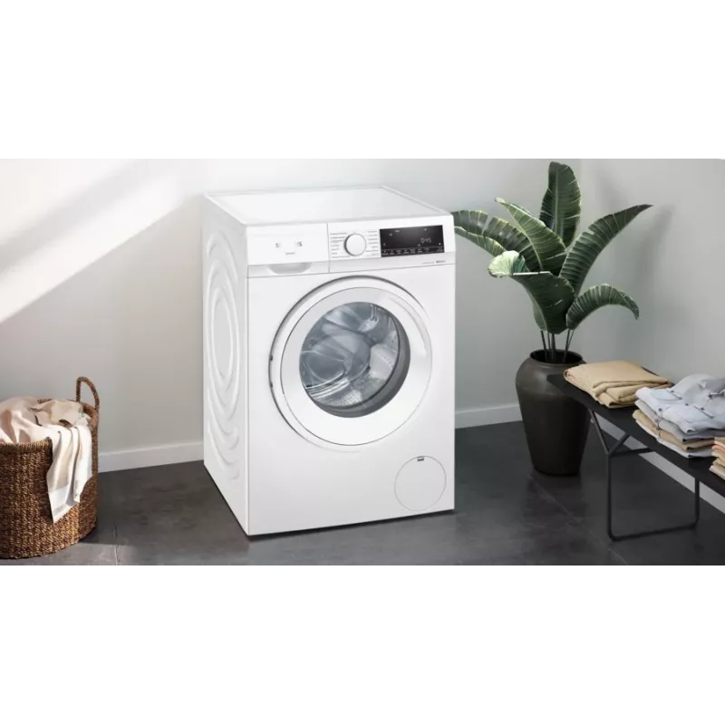 Siemens iQ300 WN34A141 pesumasin-kuivati Eraldiseisev Eestlaetav Valge