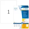 Isekleepuvad sildid HERMA A4 210x297 mm 25 tk