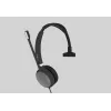 Yealink UH36 Mono Peakomplekt Juhtmega Peakomplekt Peakomplekti sang Kontor/Kõnekeskus USB Type-A Must, Hõbedane