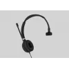 Yealink UH36 Mono Peakomplekt Juhtmega Peakomplekt Peakomplekti sang Kontor/Kõnekeskus USB Type-A Must, Hõbedane