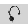 Yealink UH36 Mono Peakomplekt Juhtmega Peakomplekt Peakomplekti sang Kontor/Kõnekeskus USB Type-A Must, Hõbedane