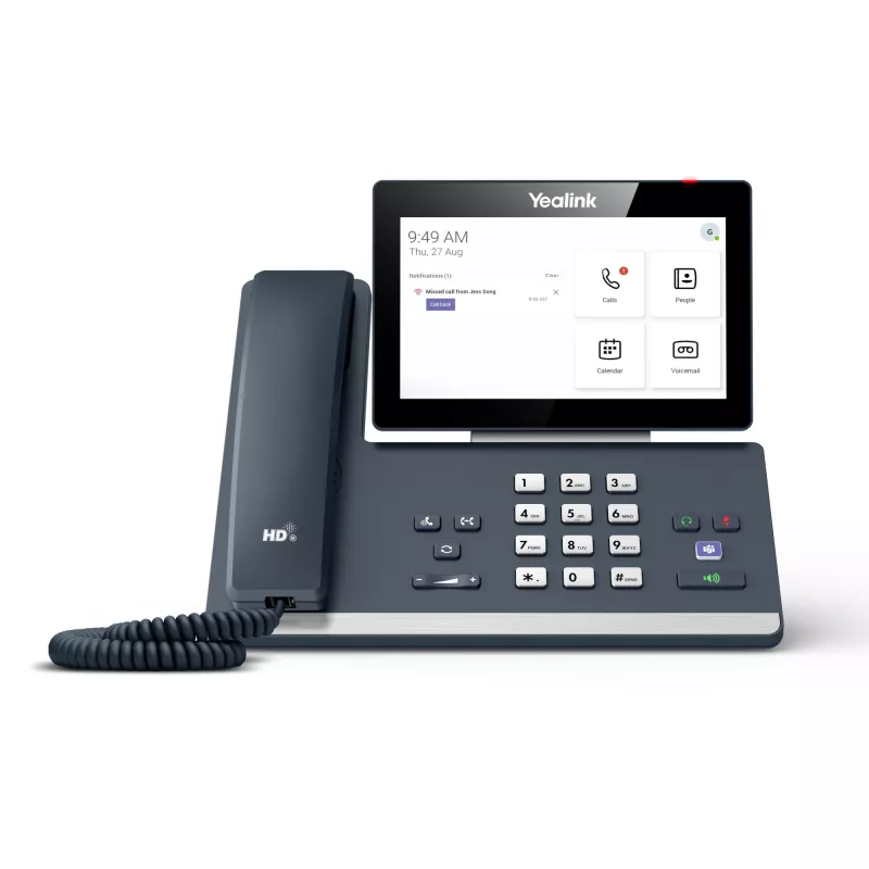 Yealink MP58 Microsoft Teams Edition, IP-telefon, Hall, Juhtmega telefonitoru, Lauatelefon, Android, Microsoft Teams