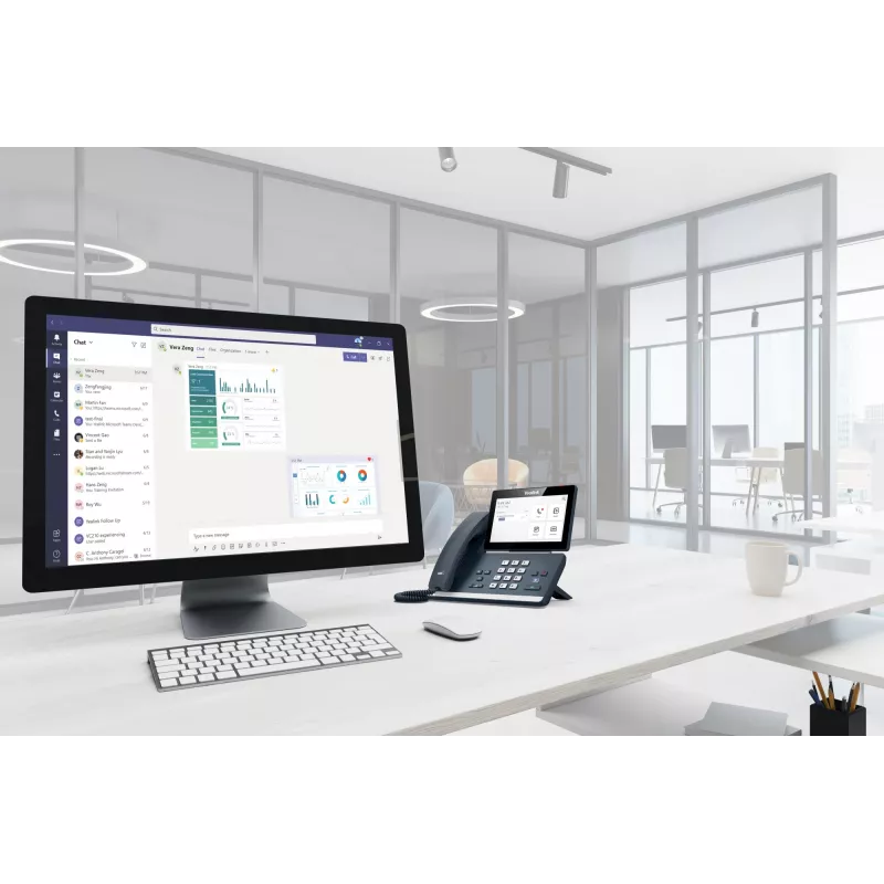 Yealink MP58 Microsoft Teams Edition, IP-telefon, Hall, Juhtmega telefonitoru, Lauatelefon, Android, Microsoft Teams