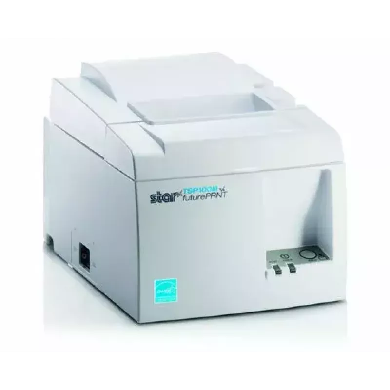 Termoprinter Star Micronics TSP143IIIBI2 203 dpi, sisseehitatud lõikuriga, valge