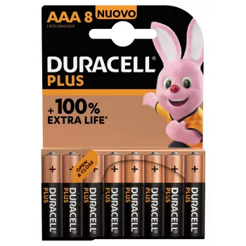 Duracell Plus 100 AAA ühekordne patarei leelispatarei