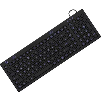 KeySonic KSK-6031INEL-B (DE) klaviatuur Tööstuslik USB QWERTZ Saksa Must