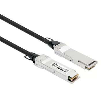 Intellinet 2m 40G QSFP+ Passive Direct Attach Copper Twinax kaabel 30AWG MSA QSFP-H40G-CU2M Ühilduv