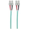 Intellinet kiudoptiline patch-kaabel, OM3, SC/SC, 1m, Aqua, Duplex, Multimode, 50/125 µm, LSZH, Fiiber, eluaegne garantii