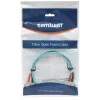 Intellinet kiudoptiline patch-kaabel, OM3, SC/SC, 1m, Aqua, Duplex, Multimode, 50/125 µm, LSZH, Fiiber, eluaegne garantii