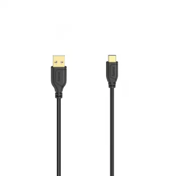 Hama 00200634 USB-kaabel USB 2.0 0,75 m USB A USB C Must