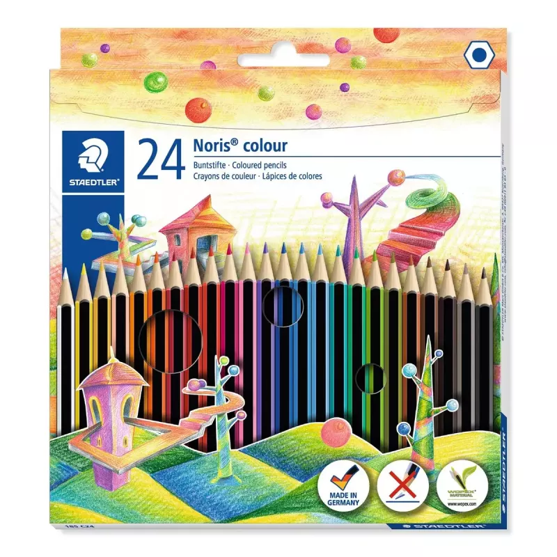 Värvipliiats Staedtler 185 C24P