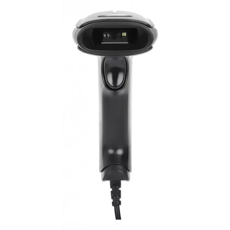 Manhattan Contact CCD käsivöötkoodiskanner, USB, 60 mm skaneerimislaius, kaabel 152 cm, max ümbritsev valgus 5000 luksi (päikesevalgus), must, kolmeaastane garantii