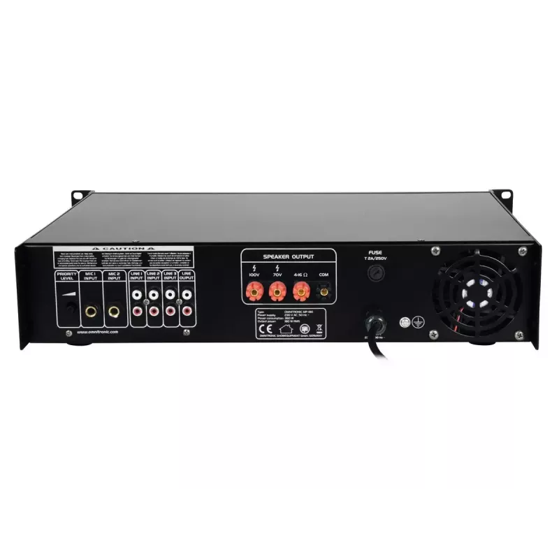 Audio amplifier Omnitronic 80709630 Performance/stage Must