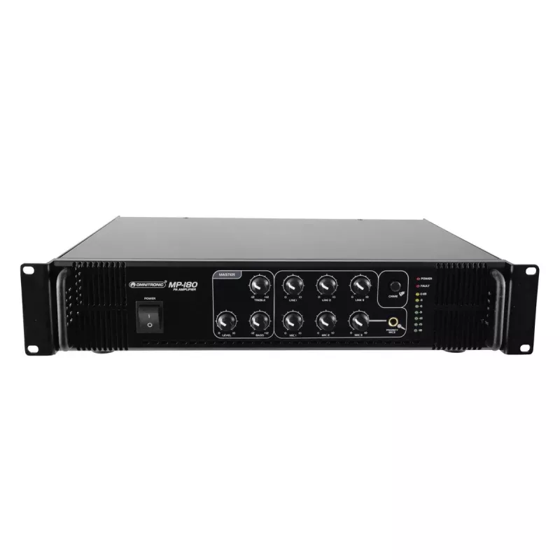 Audio amplifier Omnitronic 80709630 Performance/stage Must