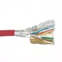 Patchikaabel ACT CAT6 S/FTP PVC keerutatud punane 305 m