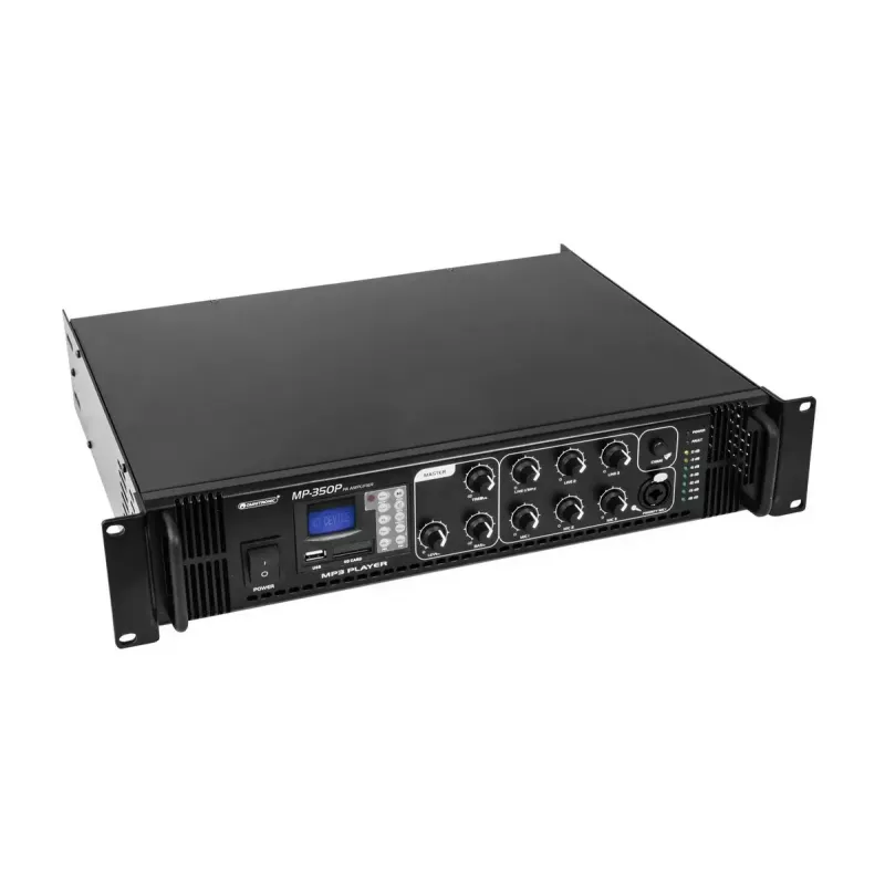 Helivõimendi Omnitronic 80709645 Performance/stage Must
