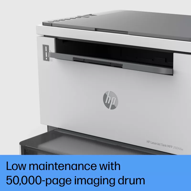 HP LaserJet Tank 2604dw juhtmevaba multifunktsionaalne mustvalge printer, koopiamasin, skanner; Dupleks