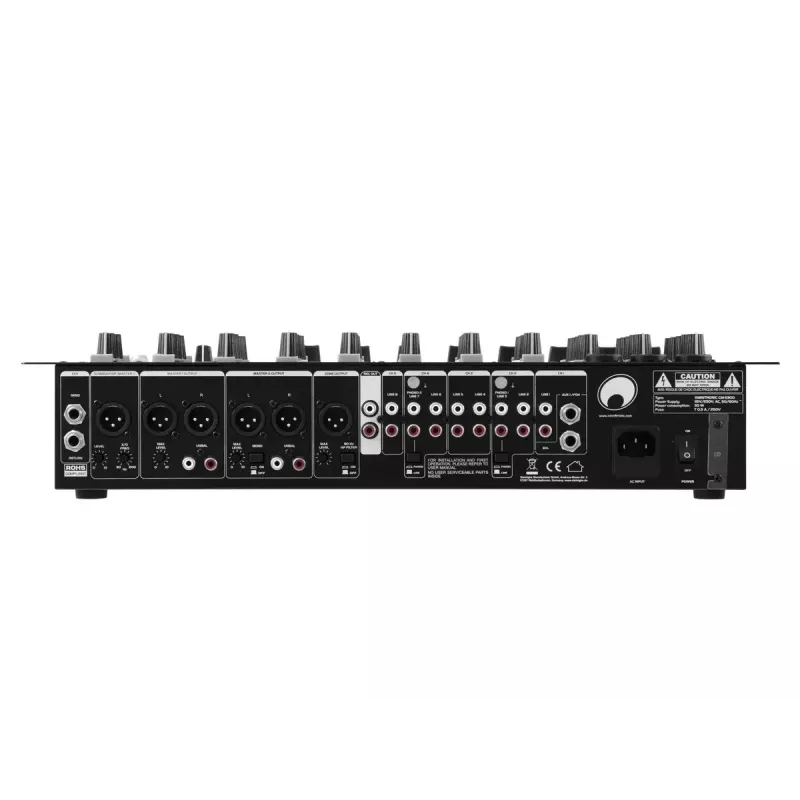 Omnitronic CM-5300 mikser 5 kanalit 20 - 20000 Hz Must
